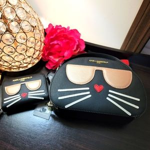 Karl lagerfeld kitty bag with card wallet